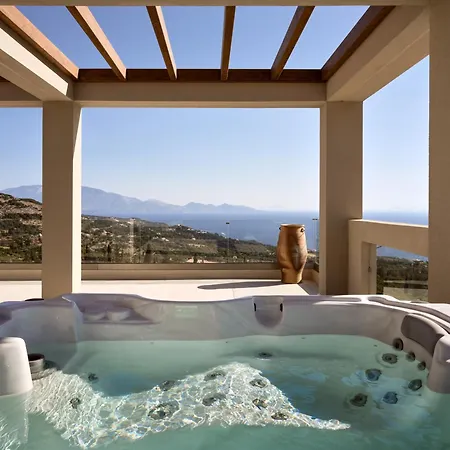 ヴィラ Elpida Luxury Villa, With Infinity Pool & Whirlpool, By Thinkvilla Skinária